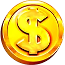 Moneda dorada del juego Moneda dorada del juego